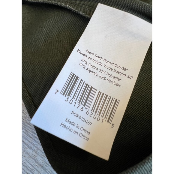 Boys Scouts of America Official Uniform Merit‎ Badge Sash 36" BSA 12 Patches Lot - Picture 3 of 5